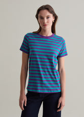 Ovs Striped T-Shirt In Supima Cotton
